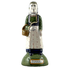 STATUETTE FIGURINE Ancienne Faïence "CHANN" Céramique HENRIOT QUIMPER HR, hb...
