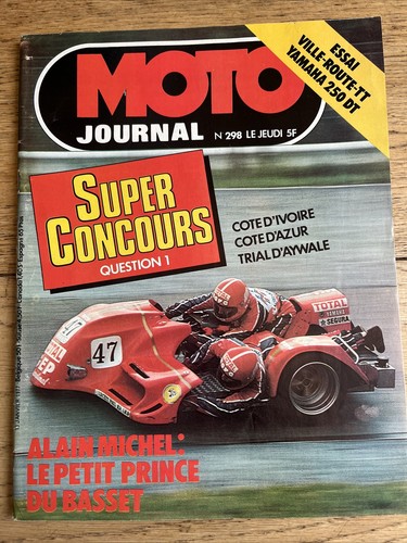 Moto journal 298 yamaha - journal, dt