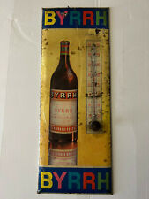 BYRRH THERMOMÈTRE PUBLICITAIRE GLAÇOÏDE