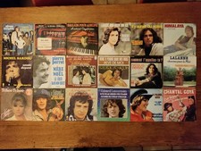 Lots 18 Vinyles - 45 Tours - Variété Française