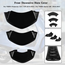 Front Decorative Horn Cover For VESPA Sprint Primavera 125/150 2014-2021 BLK'