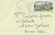 Mayotte, 2009 lettre pour Albi