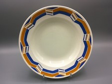 ASSIETTE CREUSE ART DECO