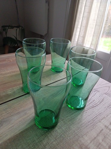 Lot verres eau - 6, a