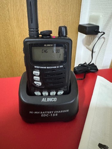 Alinco receiver with - dj-x8,