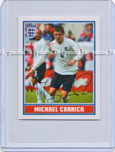 Signed sticker michael carrick - sticker,