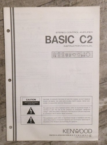 Original kenwood basic c2 - kenwood,