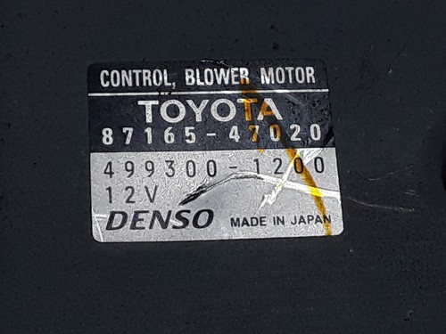 Resistance chauffage toyota - resistance,
