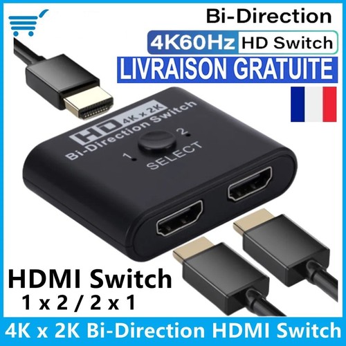 Répartiteur hdmi 2 ports - hdmi,