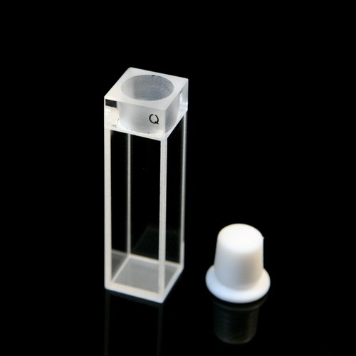 Fluorescence quartz cuvette - quartz,