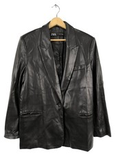 ZARA Veste en cuir
