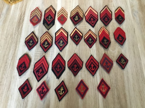 Lot insignes tissus - de, 26