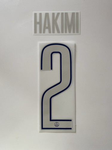 Flocage officiel psg hakimi - flocage,