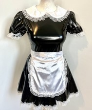 robe T34 vinyl tablier satin