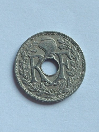 Pièce centimes 1923 de - centimes,