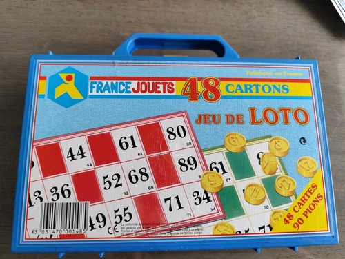 Jeu loto cartons et 90 - jeu,