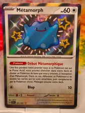 carte pokemon METAMORPH SHINY EV4.5 201/091 SECRET FR NEUF