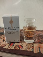 Miniature Parfum Tendre Jasmin 5 Ml Yves Rocher En Boîte Secrets D'essences 