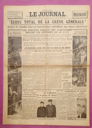 Journal ancien - journal,