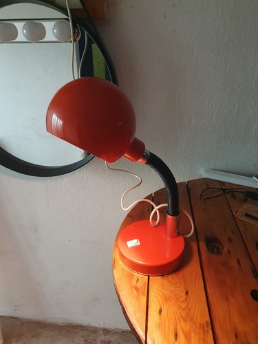 Lampe bureau vintage orange - de,