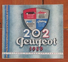 dépliant 202 PEUGEOT