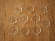 1 bobèche coupelle de lustre applique bougeoir cristal Val Saint  ST Lambert