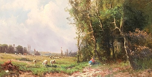 Tableau ancien école - tableau,