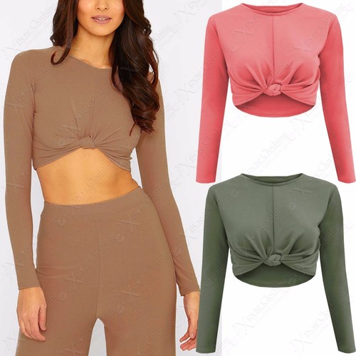 Nouveau crop top femme - nouveau, nŒud