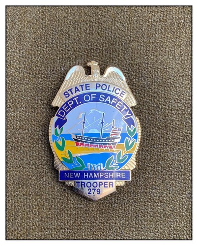 Ancienne plaque police new - plaque,