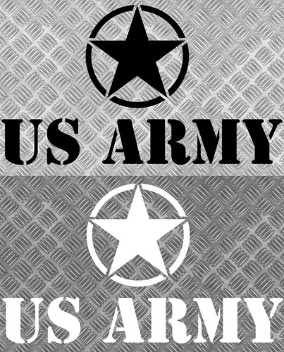Army roundel 50cm star - us,