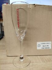 6 Flûtes À Champagne Neuves Piper Heidsieck