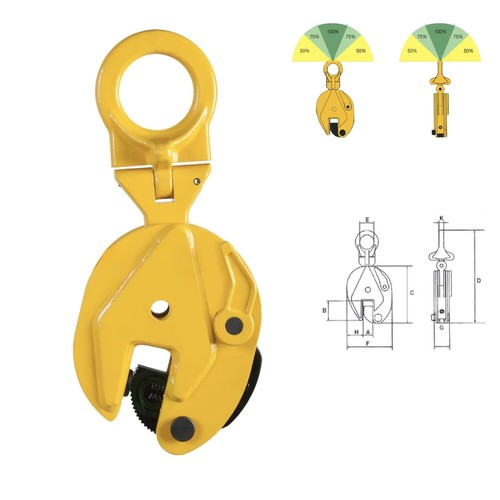 Pince levage vertical 8t - pince, de