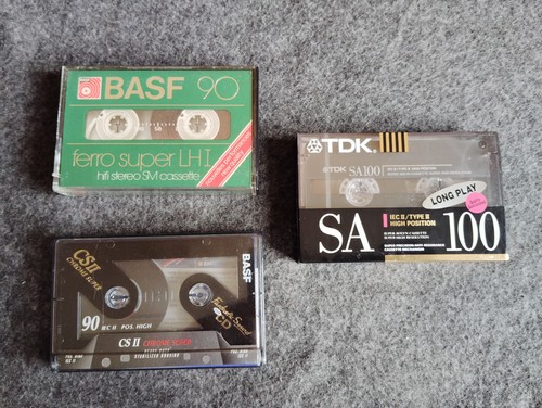 Lot cassettes vierges - , chrome