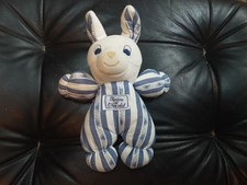 Doudou Peluche Lapin Bleu
