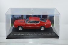 AMERICAN CARS ALTAYA AU 1/43° PLYMOUTH BARRACUDA SPORTS FASTBACK FORMULA S 1968