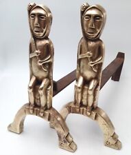 Pair of Anton Prinner Andirons, France, circa 1930