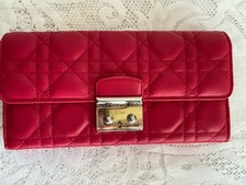Dior Red Quilted Cannage