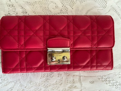 Dior red quilted cannage - dior,