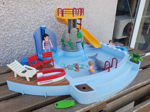 Piscine playmobil 4858 - piscine,