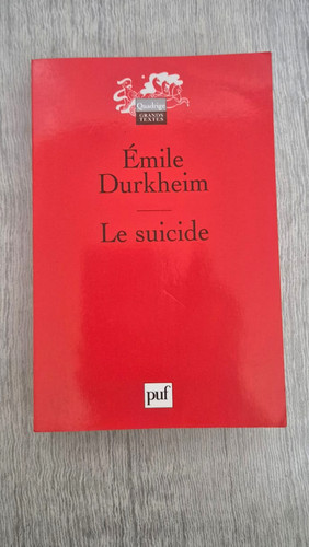 Suicide étude de - le,