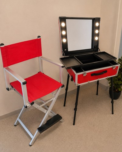 Valise maquillage chaise - valise,