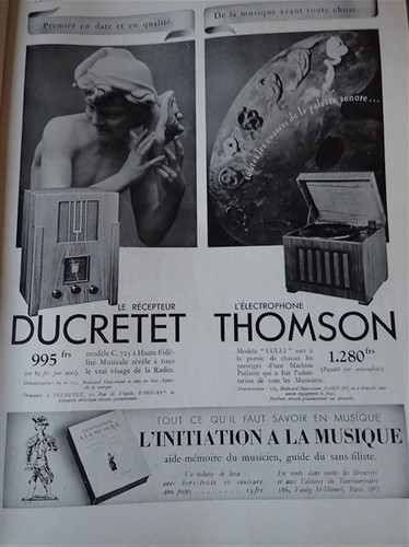 Tsf ducretet électrophone - tsf,