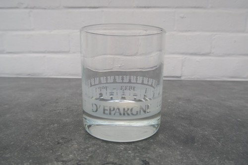Verre publicitaire caisse - verre,