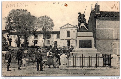 Nontron monument aux - nontron,