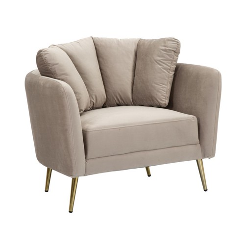 Fauteuil design tissu - design, en
