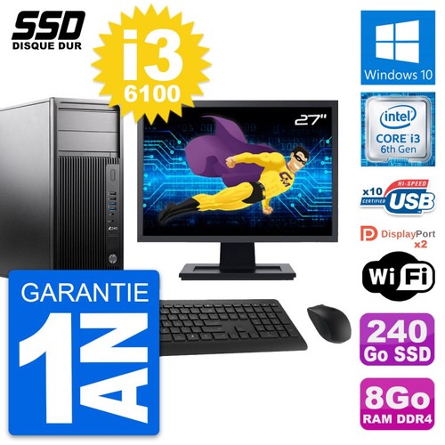 Tour z240 ecran - hp,