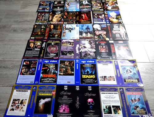 Dario argento 18 jaquettes - ,