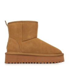 Chaussures Boots Les Tropéziennes by M Belarbi femme Chilltop Camel Cuir A