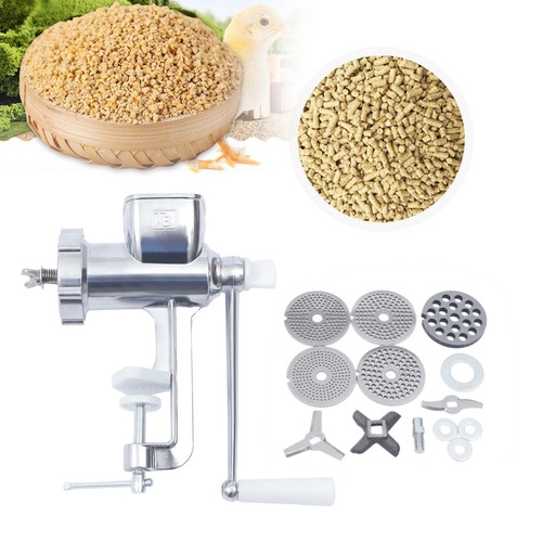 Manual animal feed pellet - pellet, mill