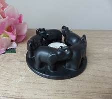 Bougeoir éléphants en